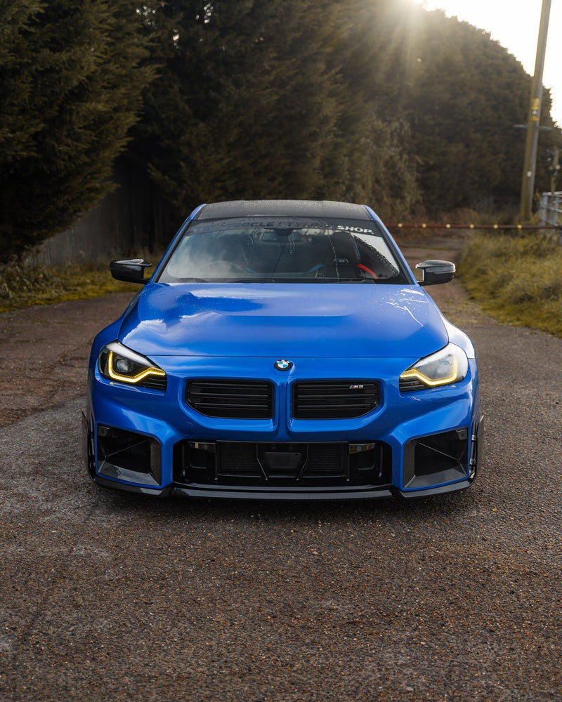 BMW M2 G87 Pre-Preg Carbon Fiber Performance Front Duct Inserts (2023+)