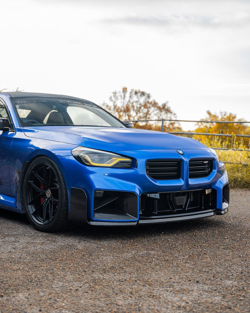 BMW M2 G87 Pre-Preg Carbon Fiber Performance Front Duct Inserts (2023+)