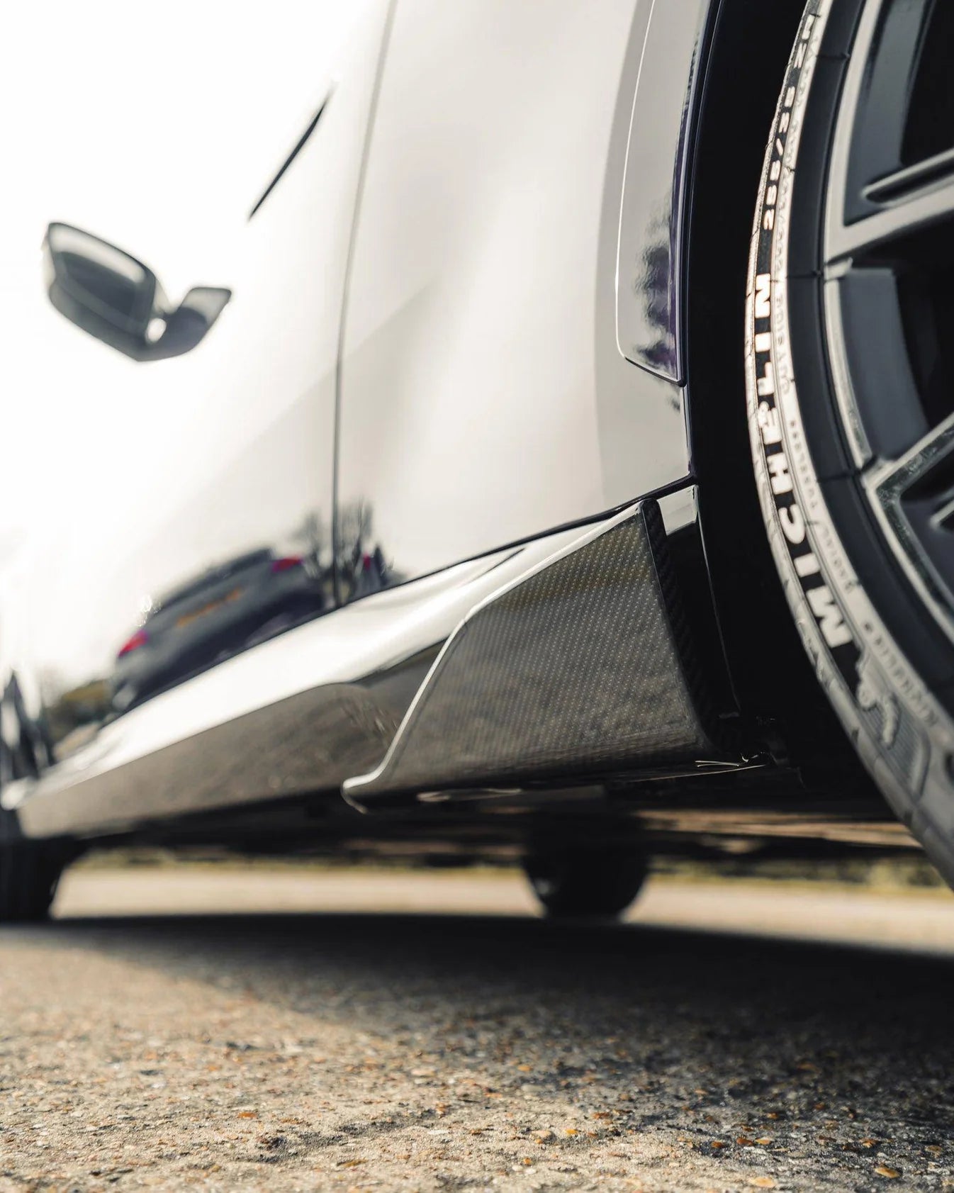 BMW 2 Series & M240i G42 Pre-preg Carbon Fiber Side Blade Winglets by TRE (2021+)