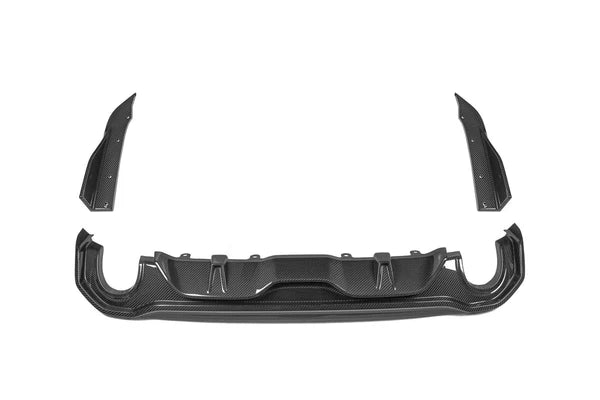 BMW 4 Series Gran Coupe G26 Pre-Preg Carbon Fiber Rear Diffuser Set by TRE (2021+)