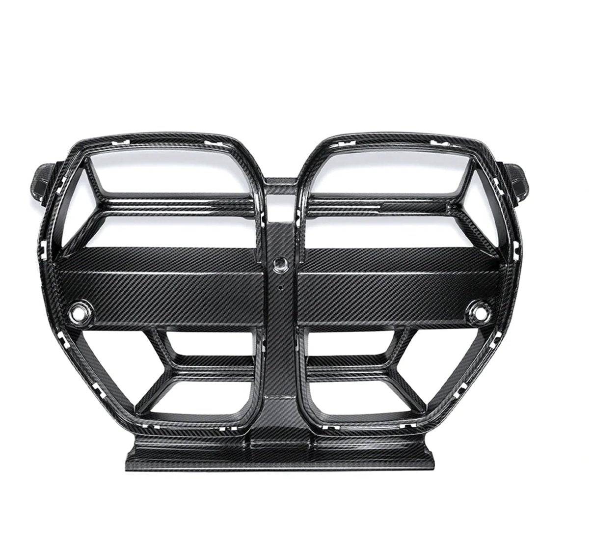 BMW G8X M3/M4 Pre-Preg Carbon Fiber CSL Front Kidney Grilles with ACC Fitment by TRE (2021+)