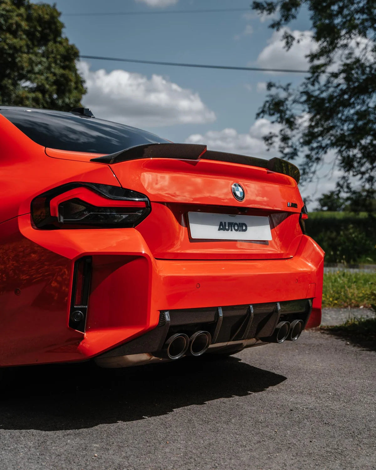 BMW M2 G87 Pre-Preg Carbon Fiber Performance Rear Diffuser by TRE (2023+)