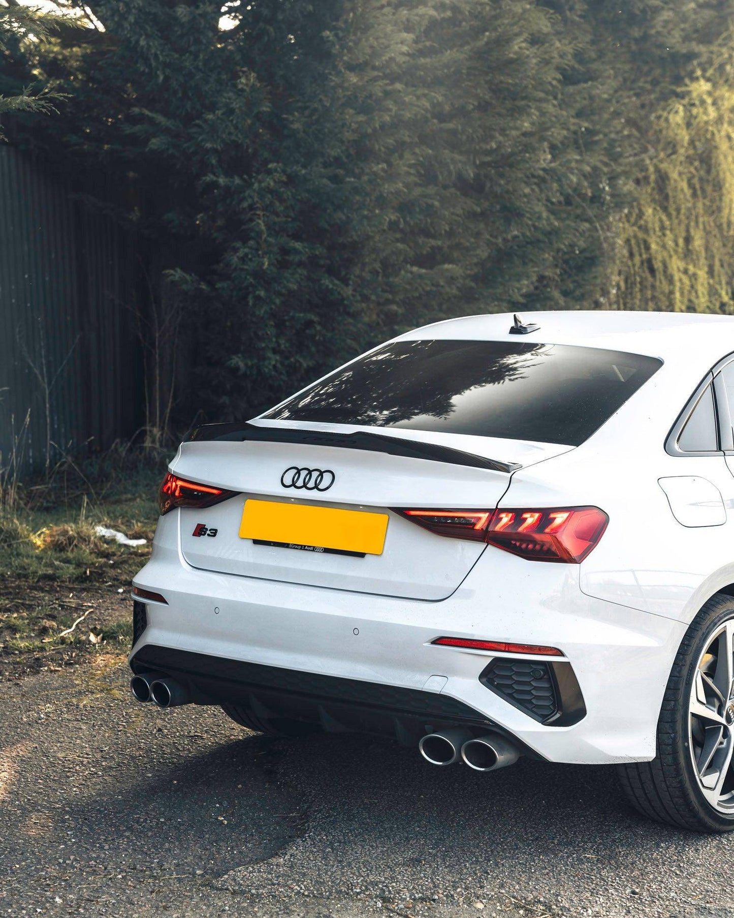 Pre-preg Carbon Fiber Ducktail Rear Spoiler for Audi A3, S3 & RS3 (2021+, 8Y) by TRE