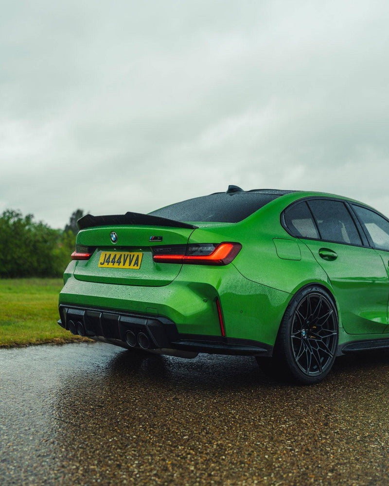 BMW M3 G80 & BMW 3 Series G20 Pre-Preg Carbon Fiber Ducktail Rear Spoiler