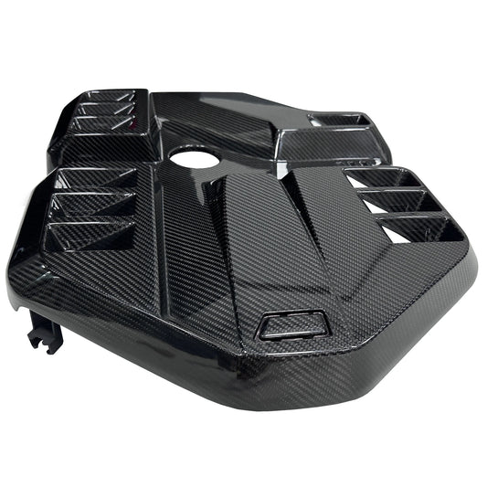BMW M2 G87, M3 G80 G81 & M4 G82 G83 Pre-Preg Carbon Fiber Engine Cover by TRE (2021+)