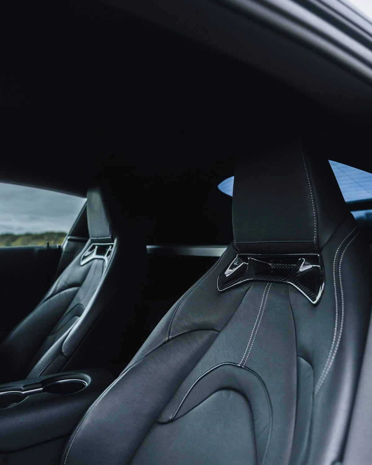 Toyota Supra Pre-Preg Carbon Fiber Seat Insert Trims by TRE (2019+, J29)