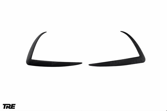 Tesla Model 3 (2018+) Pre-Preg Carbon Fiber Front Bumper Canards