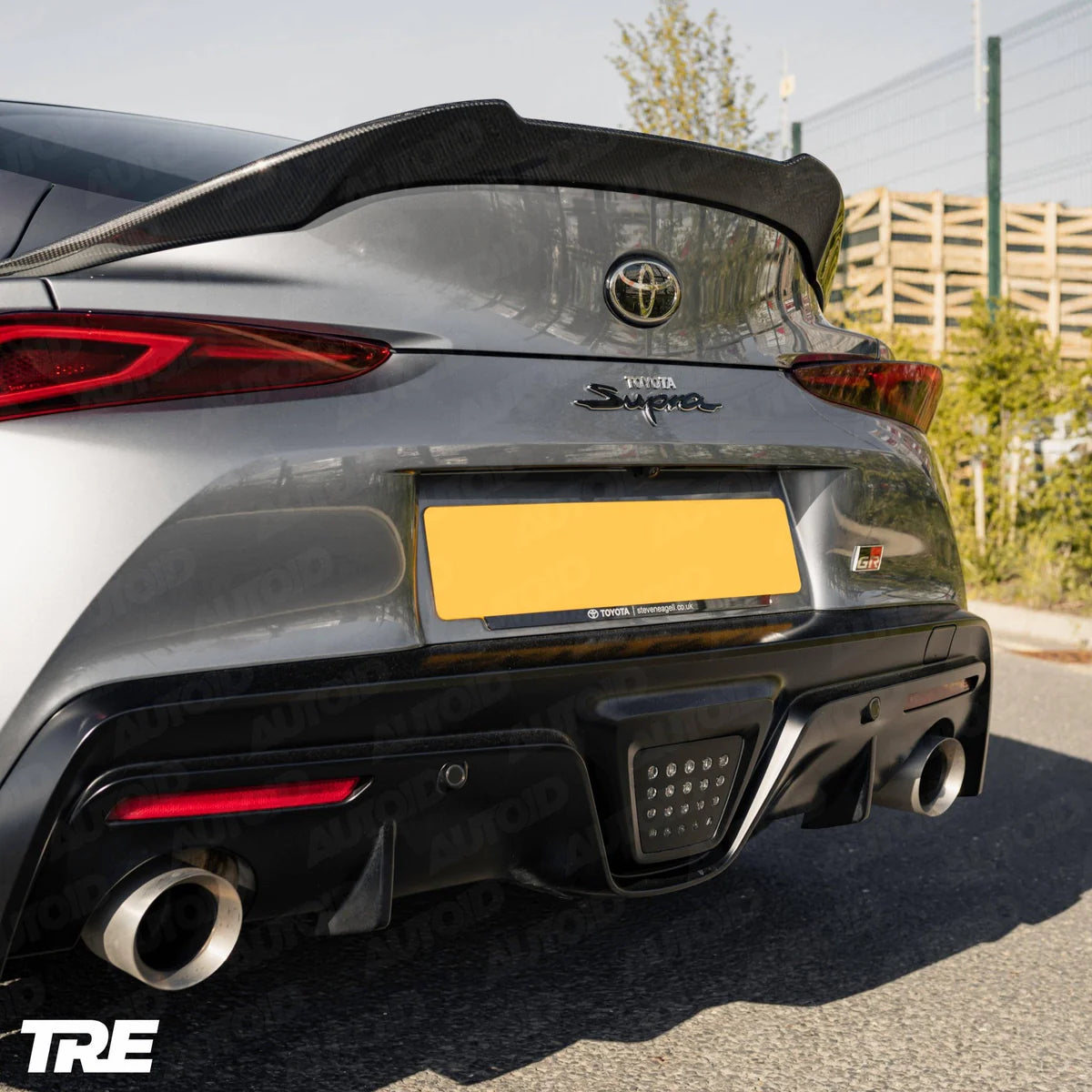 TRE Pre-Preg Carbon Fiber Performance Rear Spoiler for Toyota Supra (2019+, J29)